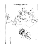 16 garden tractor/front axle asm