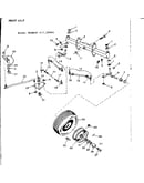 16 garden tractor/front axle