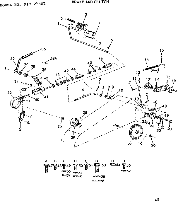 16 TRACTOR/BRAKE AND CLUTCH