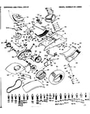 16 garden tractor/steering and final drive asm