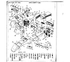 Craftsman 91725884 main frame, dash, grill diagram