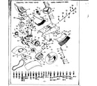 Craftsman 91725884 steering and final drive diagram