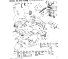 Craftsman 91725930 12 garden tractor/main frame, dash and grill diagram
