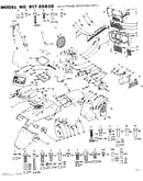 12 garden tractor/main frame, dash and grill