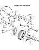 12 garden tractor/front axle
