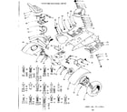 Craftsman 91725940 16 garden tractor/steering & final drive diagram