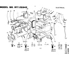 Craftsman 91725940 16 garden tractor/electrical diagram