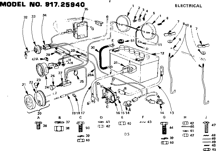 16 garden tractor/electrical