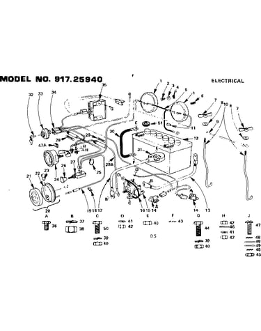 16 garden tractor/electrical