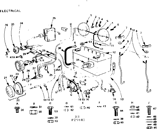 16 GARDEN TRACTOR/ELECTRICAL