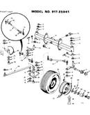 16 garden tractor/front axle