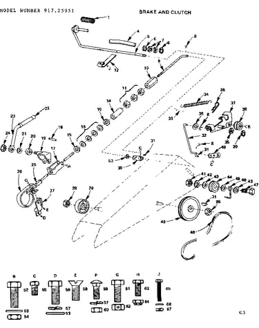 16 twin garden tractor/brake and clutch