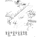 Craftsman 91725960 18 twin garden tractor/brake & clutch diagram