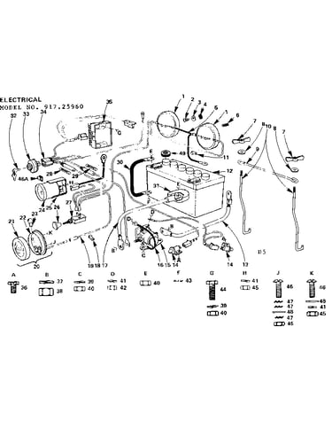 18 twin-garden tractor/electrical