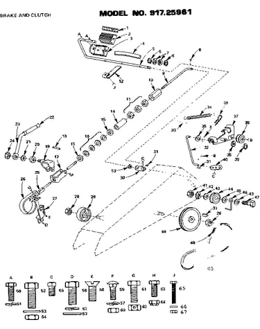 18 twin garden tractor/brake and clutch