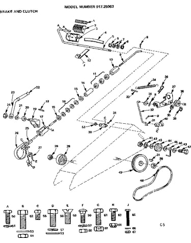 18 twin garden tractor/brake and clutch