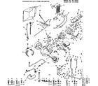 Craftsman 91725980 hydrostatic axle, pump and motor diagram