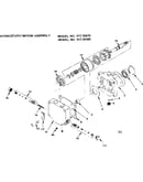 Hydrostatic motor assembly