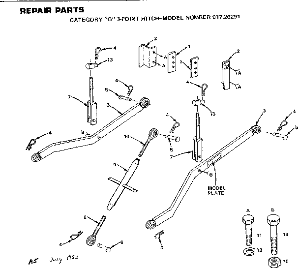 Replacement parts