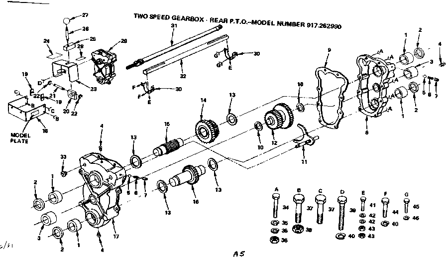 Replacement parts