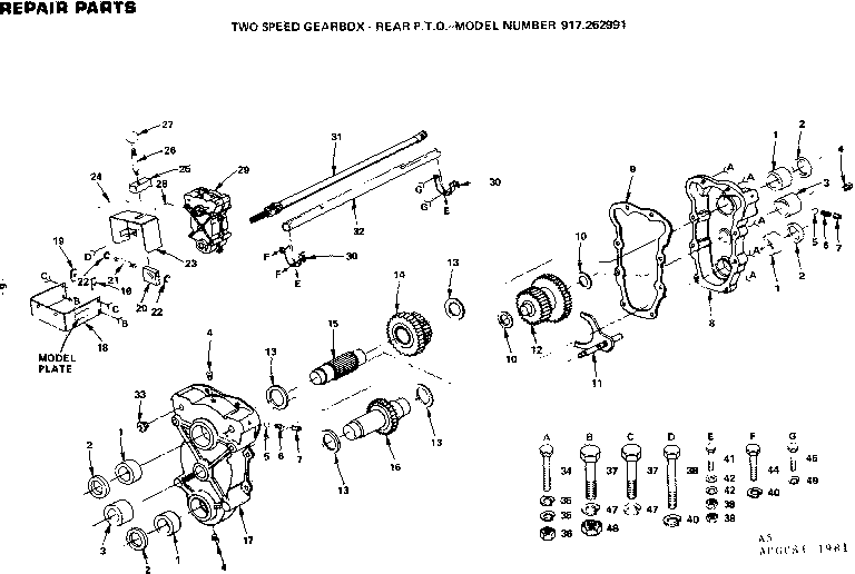 REPLACEMENT PARTS