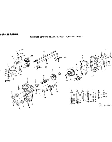 Replacement parts
