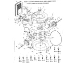 Craftsman 917270010 cutting chamber and bagging attachment diagram