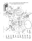 Cutting chamber and bagging attachment