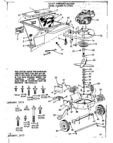 Replacement parts