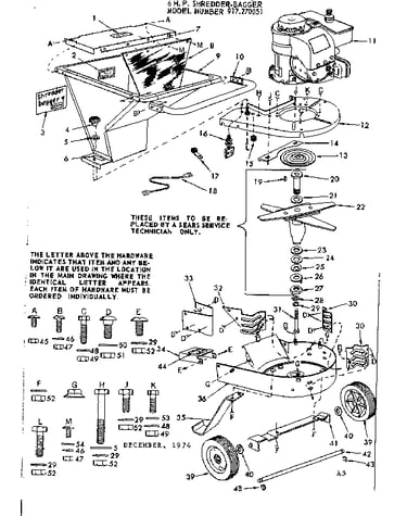 Replacement parts
