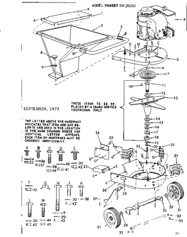Replacement parts