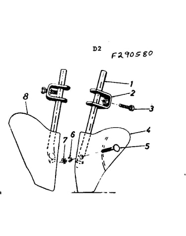 Furrower plows