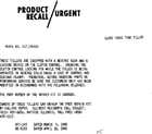 Craftsman 917295582 product recall/urgent diagram