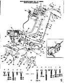 Main frame and engine