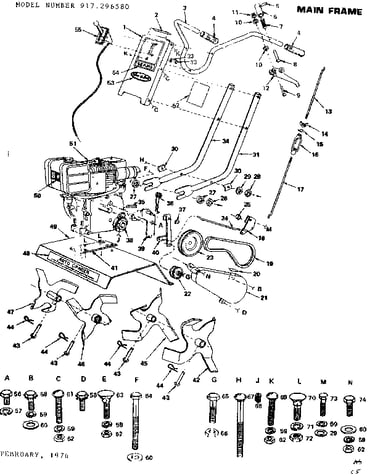 Main frame