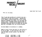 Craftsman 917297580 product recall/urgent diagram