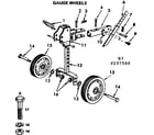 Craftsman 917297580 gauge wheels diagram