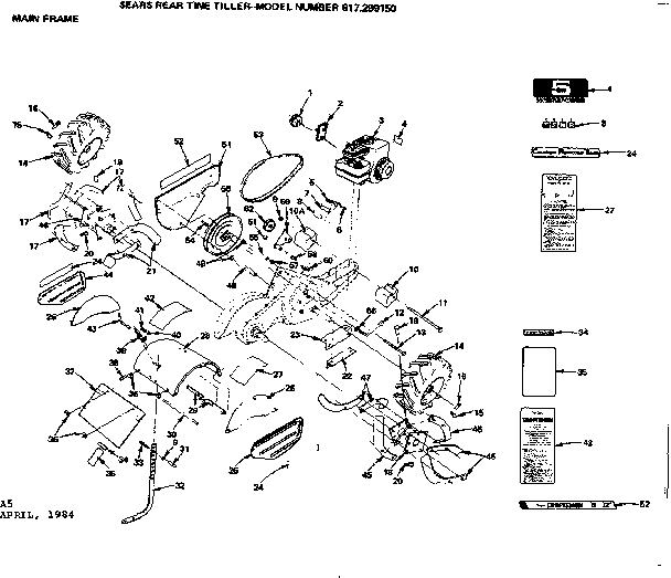 Main frame