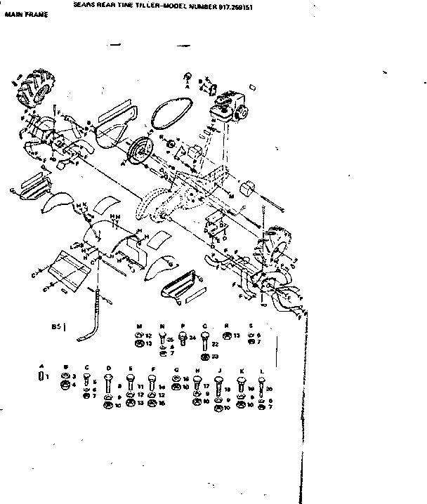 Main frame
