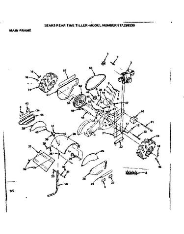 Main frame