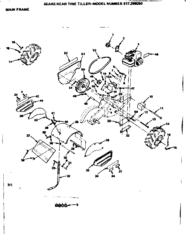 Main frame