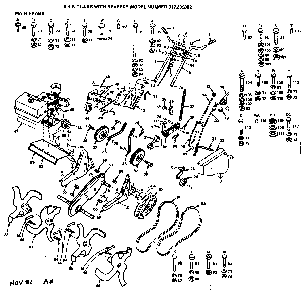 Main frame