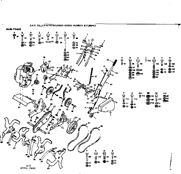 Main frame
