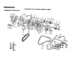 Craftsman 917299550 transmission ground drive diagram