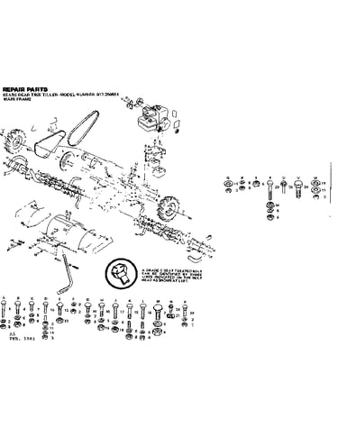 Main frame hardware