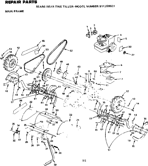 Main frame