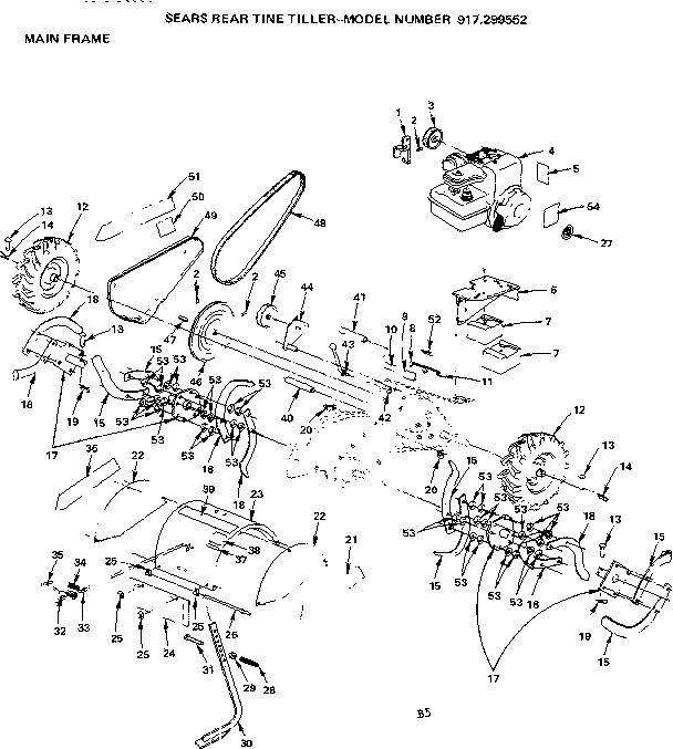 Main frame