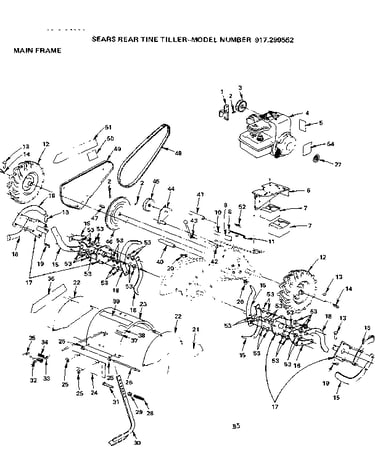 Main frame