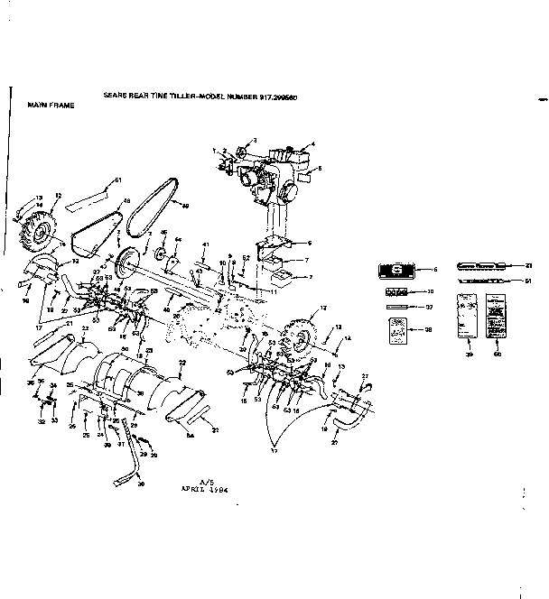 Main frame