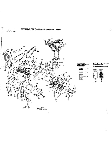 Main frame